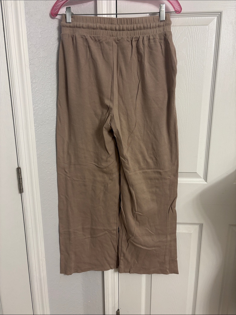 Zenana Outfitters Taupe jogger with Drawstring - Picture 2 of 3